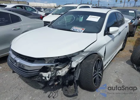 2017 Honda Accord Sport из США, поврежденный, VIN 1HGCR2F5XHA138525